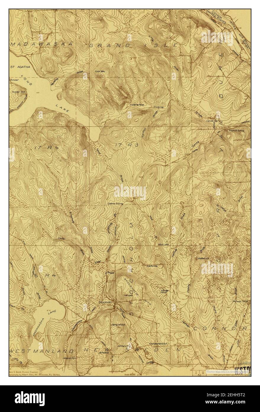 Map of old stockholm Cut Out Stock Images & Pictures Alamy