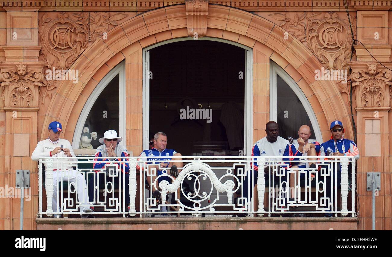 Cricket - England v Australia - Investec Ashes Test Series Second Test - Lord?s - 17/7/15 General view of England's dressing room balcony during the second test Reuters / Philip Brown Livepic Stock Photo