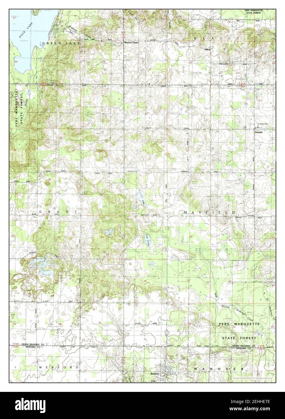 Map of buckley hires stock photography and images Alamy