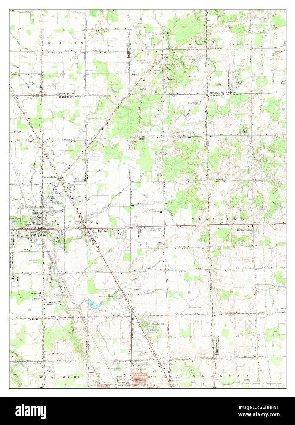 Clio Map High Resolution Stock Photography and Images Alamy