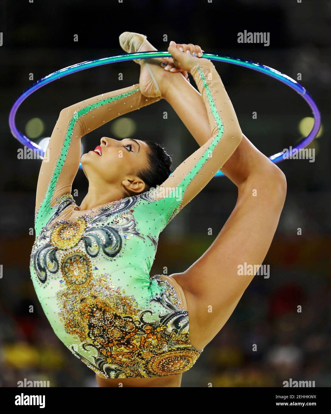 16 Rio Olympics Rhythmic Gymnastics Preliminary Individual All Around Qualification Rotation 2 Rio Olympic Arena Rio De Janeiro Brazil 19 08 16 Varvara Filiou Gre Of Greece Competes 16 Rio Olympics Rhythmic Gymnastics Preliminary Individual All Around Qualification Rotation 2 Rio Olympic Arena Rio De Janeiro Brazil 19 08 16 Varvara Filiou Gre Of Greece Competes