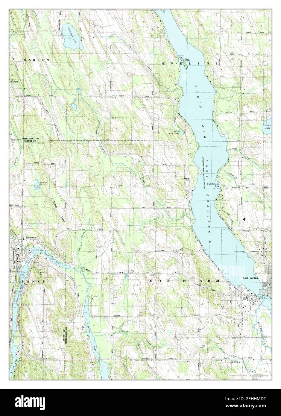 Ellsworth map hires stock photography and images Alamy