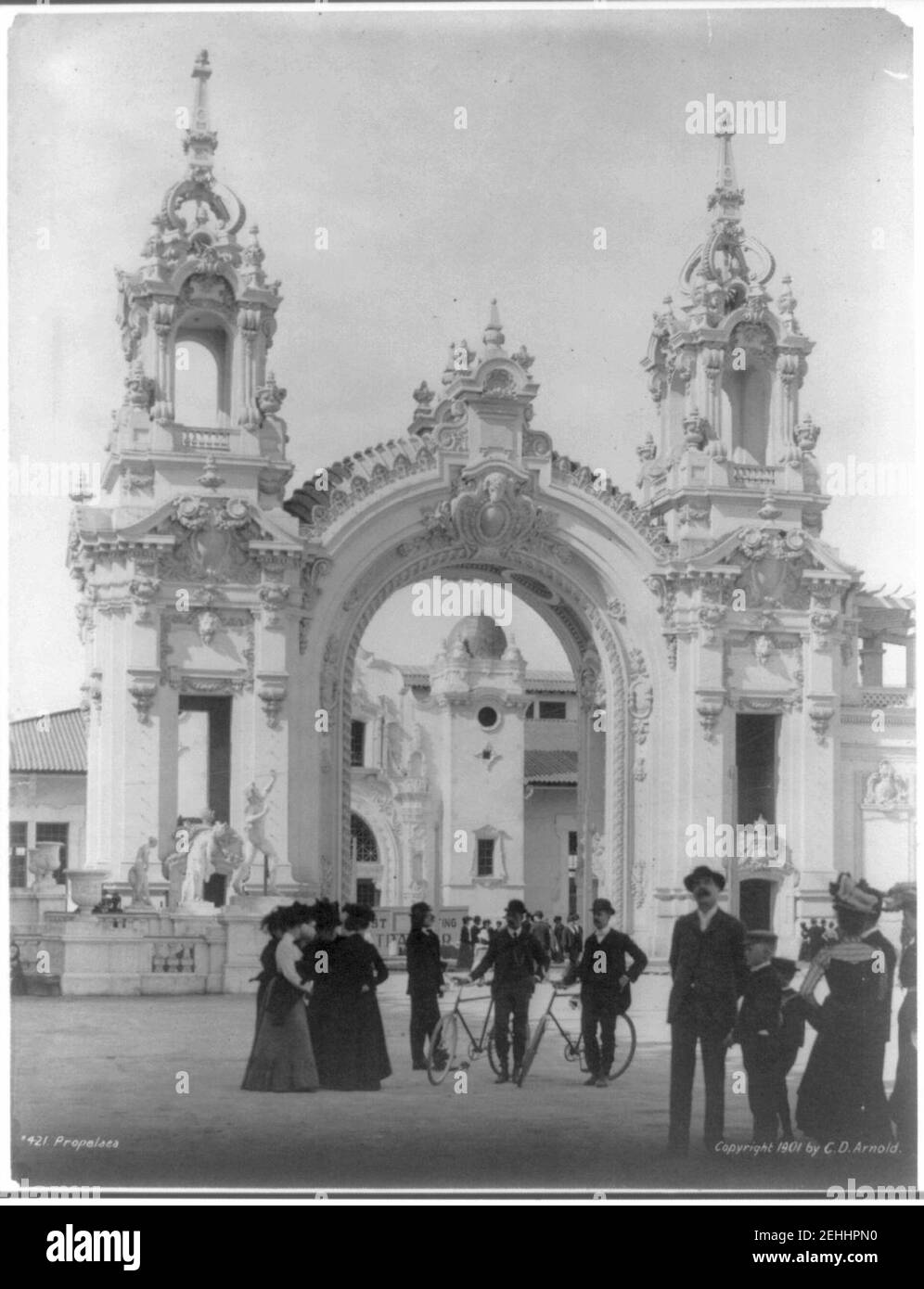 PanAm Expo, Buffalo Propelaea Stock Photo Alamy