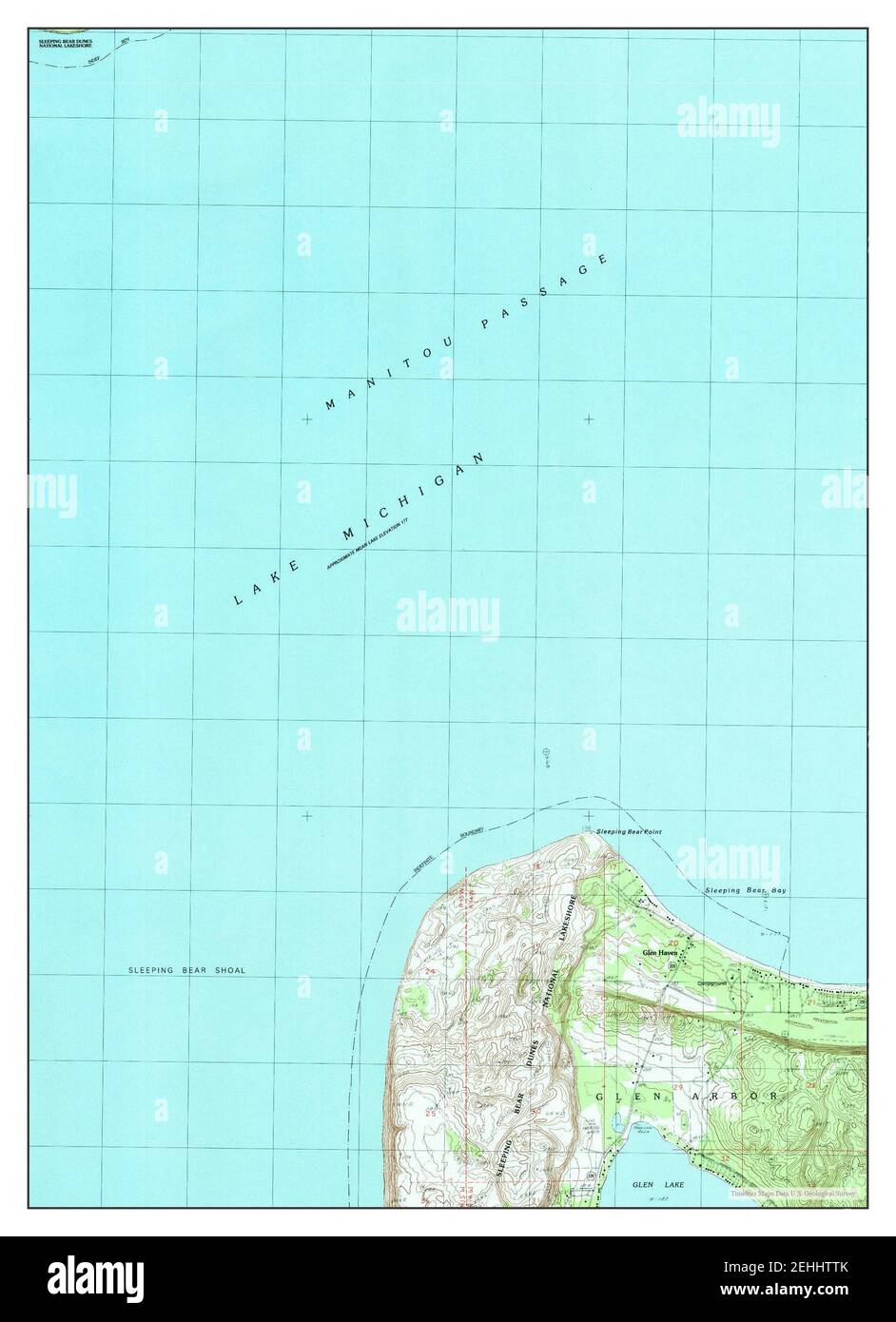 Map of glen haven Cut Out Stock Images & Pictures Alamy