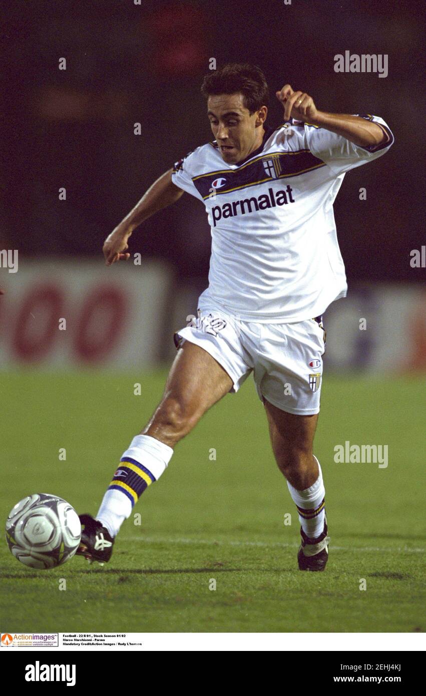 Football - 22/8/01 , Stock Season 01/02  Marco Marchionni - Parma  Mandatory Credit:Action Images / Rudy L'homme Stock Photo