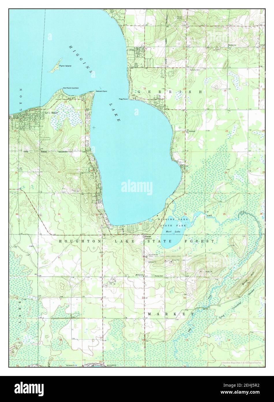 Lyon Manor, Michigan, map 1963, 124000, United States of America by