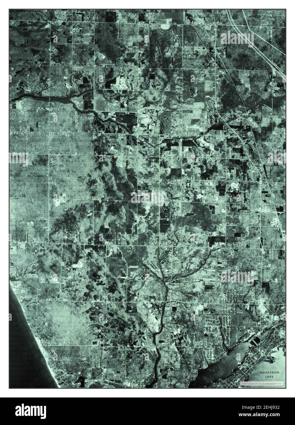 Montague michigan map Cut Out Stock Images & Pictures Alamy