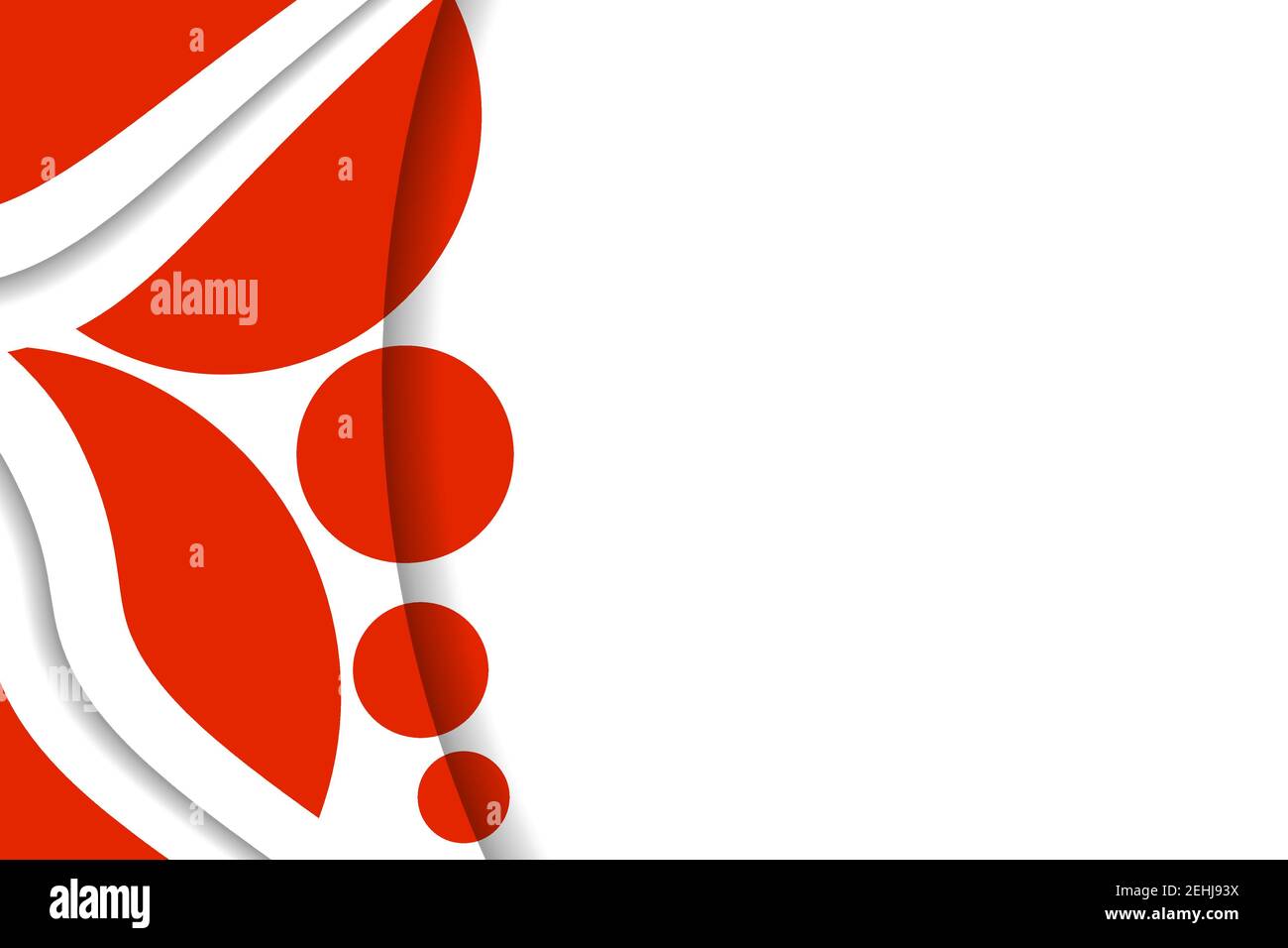 Abstract background with colorful paper cut shapes. Design for poster ...