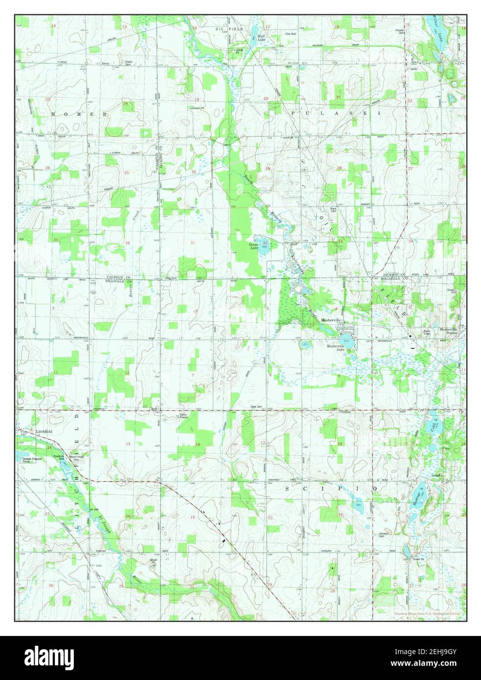 Mosherville map hires stock photography and images Alamy
