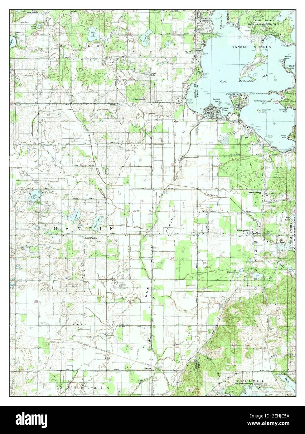 Orangeville map Cut Out Stock Images & Pictures Alamy