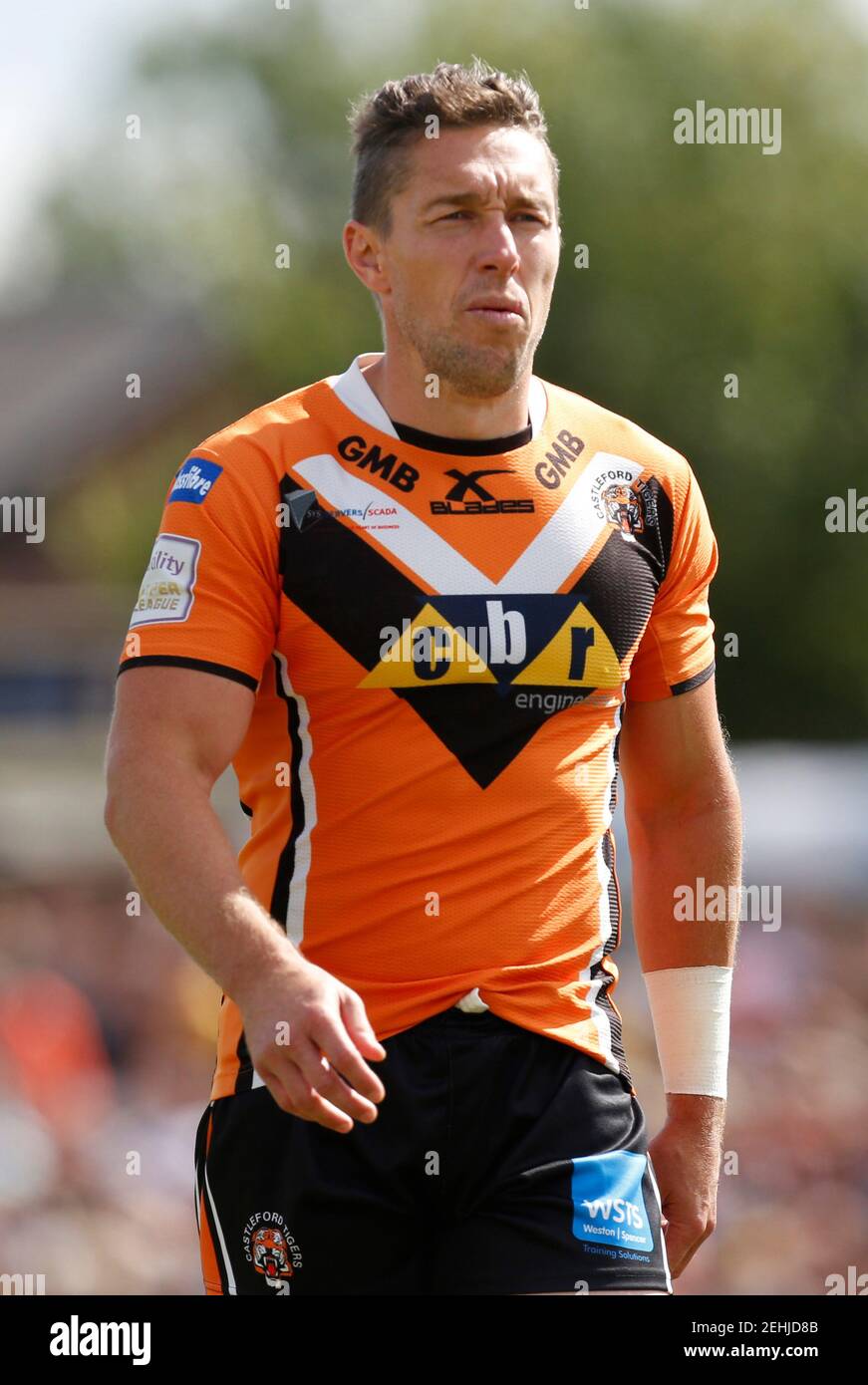 Rugby League - Wakefield Trinity Wildcats v Castleford Tigers - First Utility Super League - Rapid Solicitors Stadium - 19/7/15 Luke Dorn of Castleford Tigers Mandatory Credit: Action Images / Ed Sykes  EDITORIAL USE ONLY. Stock Photo