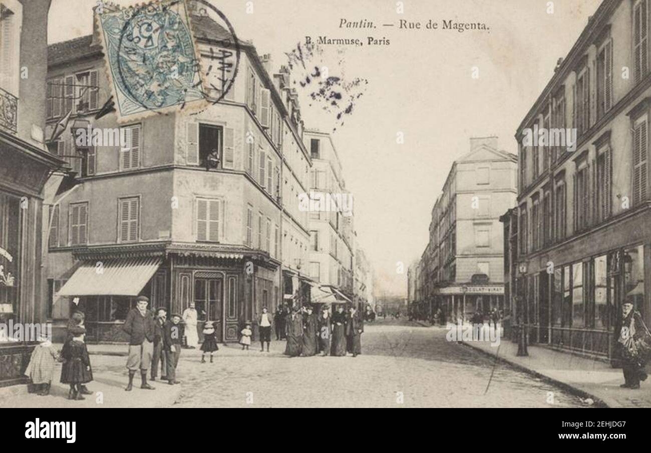 marché pantin - halle magenta