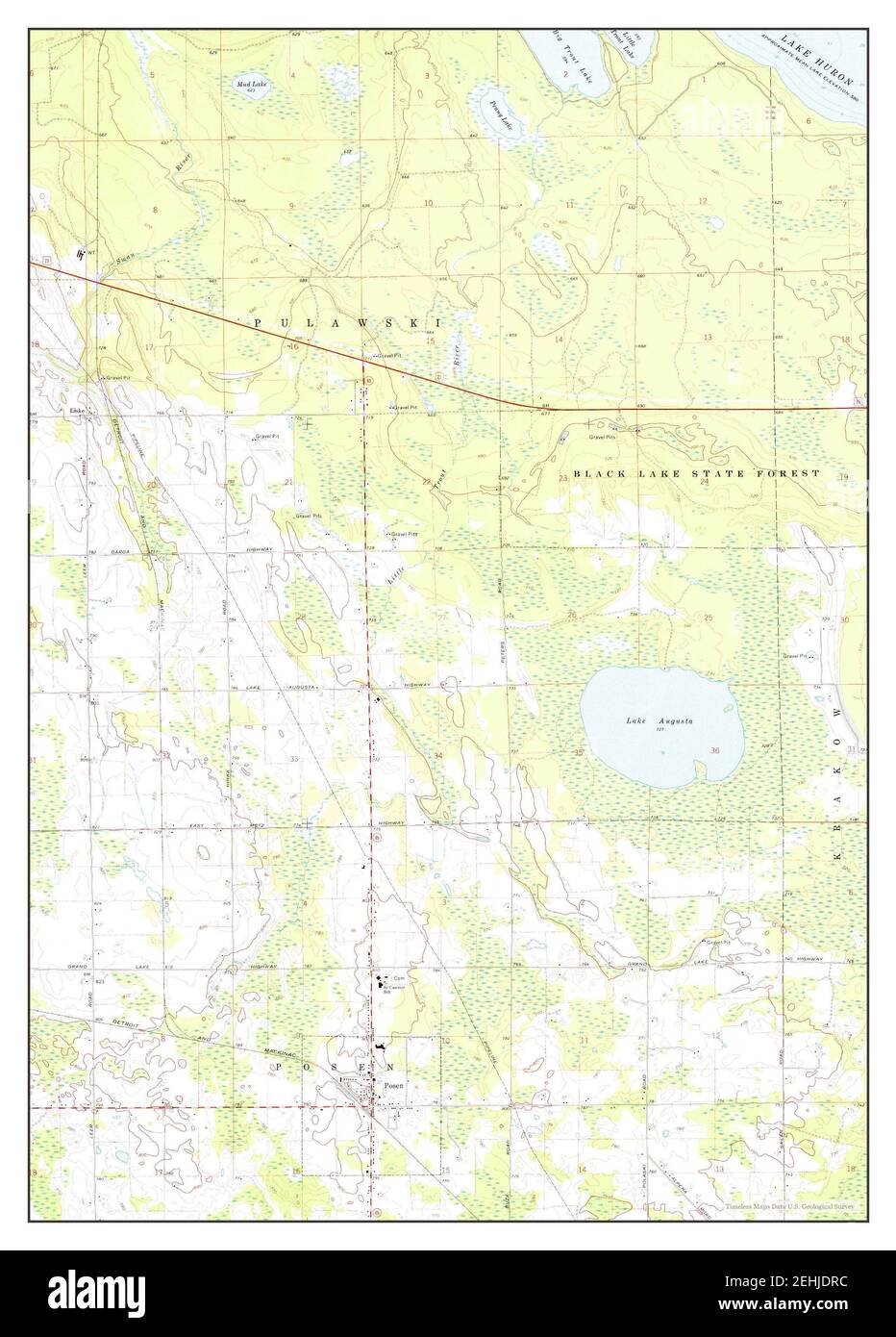 Old posen map Cut Out Stock Images & Pictures Alamy