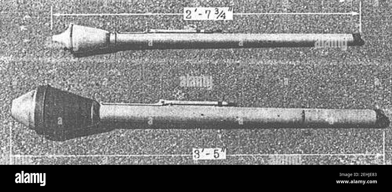 Panzerfaust Shell Panzerfaust hi-res stock photography and images - Alamy