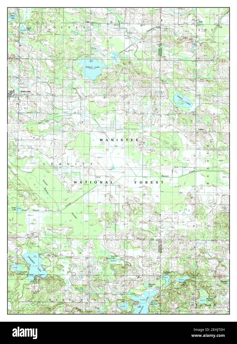 Map of walkerville hires stock photography and images Alamy