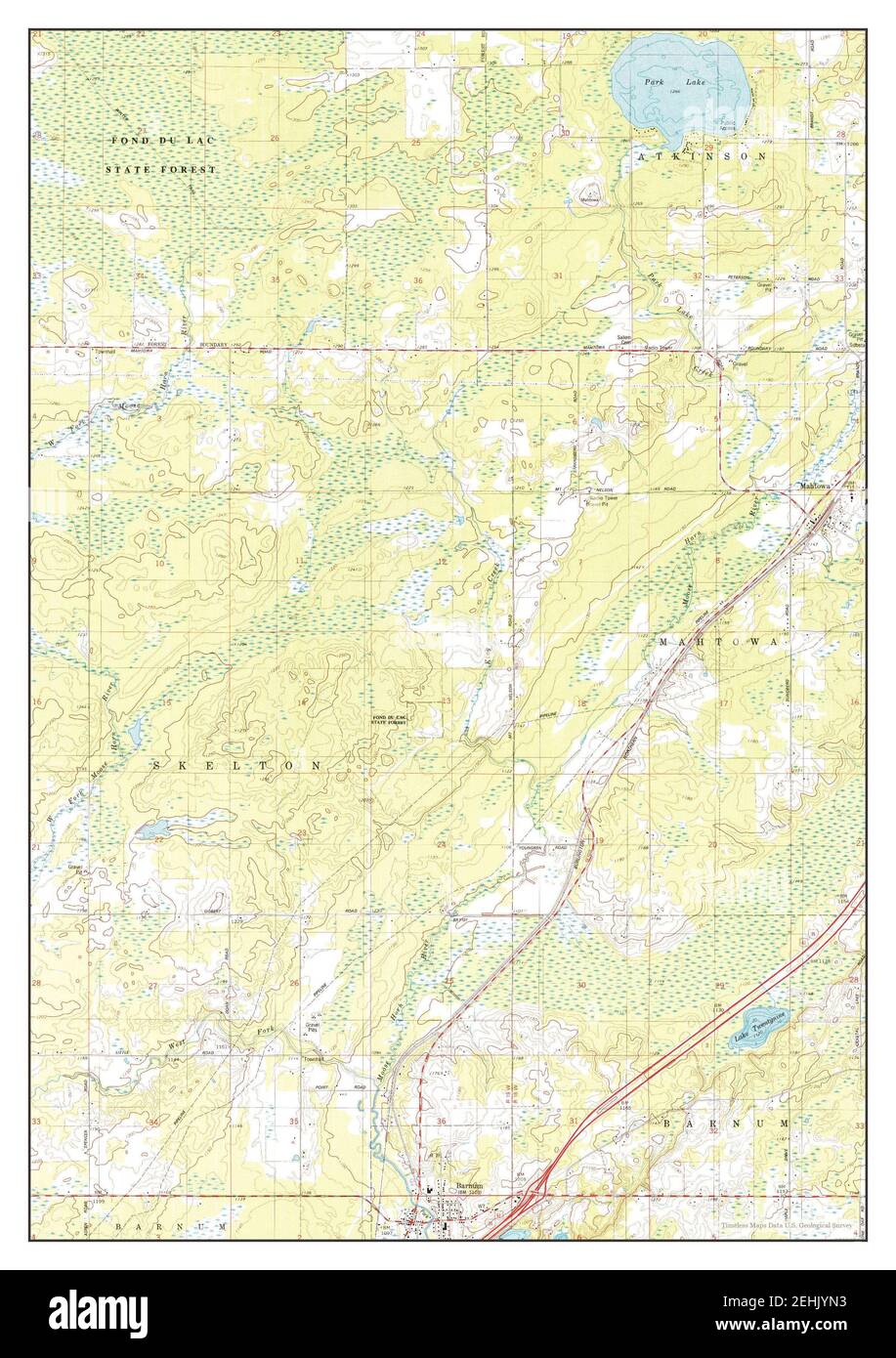 Map of barnum hires stock photography and images Alamy