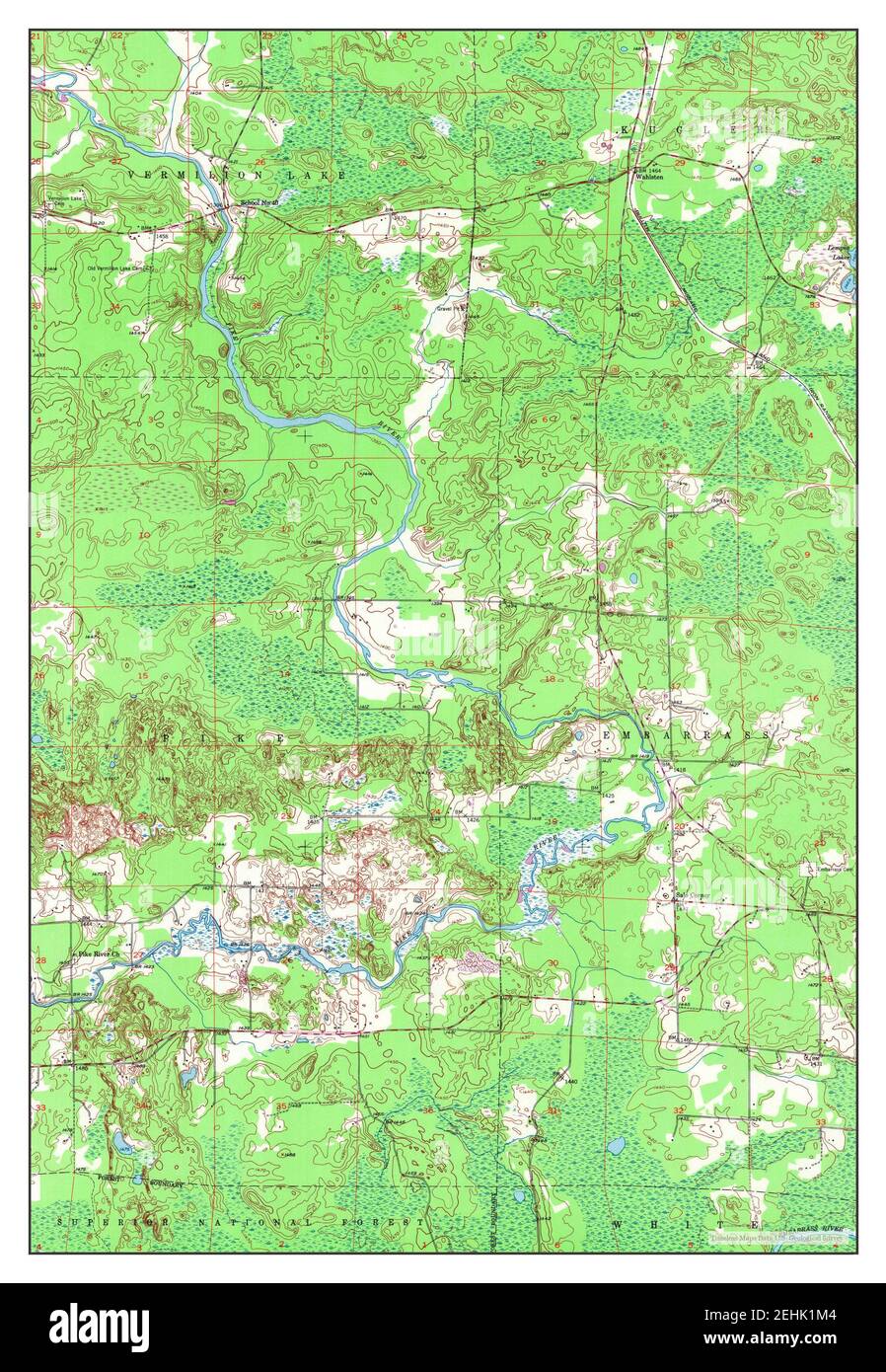 Biwabik NE Minnesota map 1950 - Biwabik Ne Minnesota Map 1950 124000 United States Of America By Timeless Maps Data Us Geological Survey 2EHK1M4 