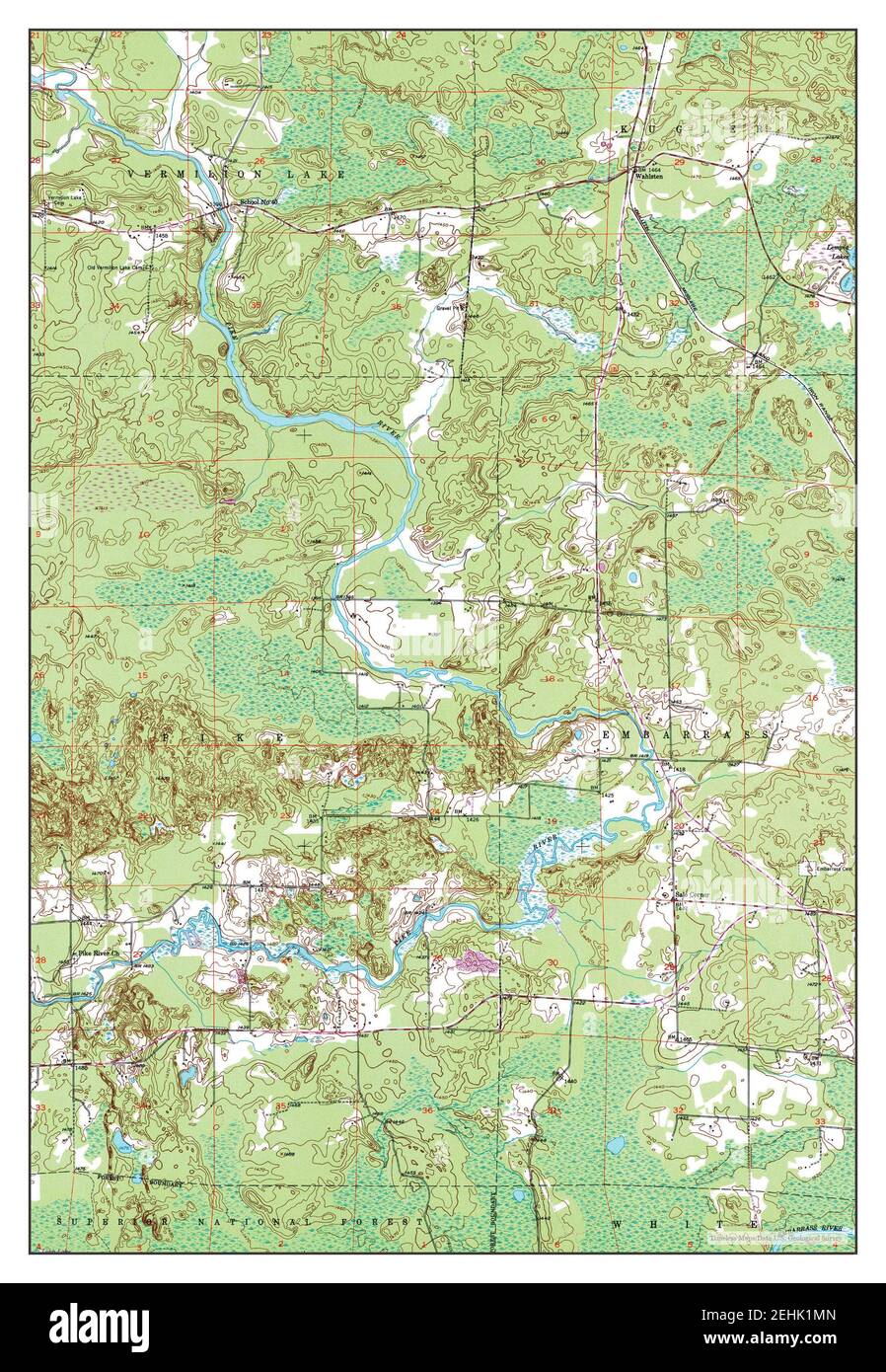 Map of biwabik hires stock photography and images Alamy