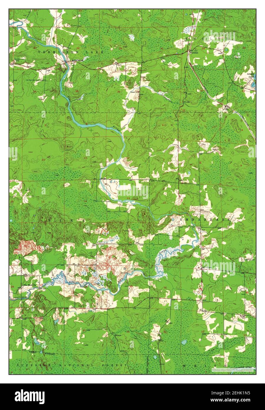 Biwabik NE Minnesota map 1950 - Biwabik Ne Minnesota Map 1950 124000 United States Of America By Timeless Maps Data Us Geological Survey 2EHK1N5