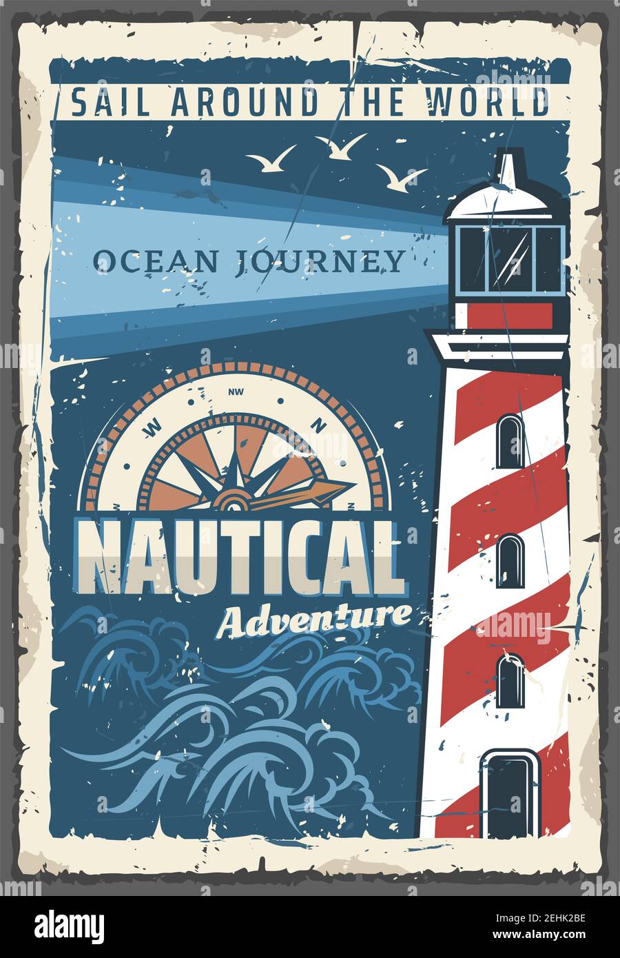 Guide ships to safety Stock Vector Images Alamy