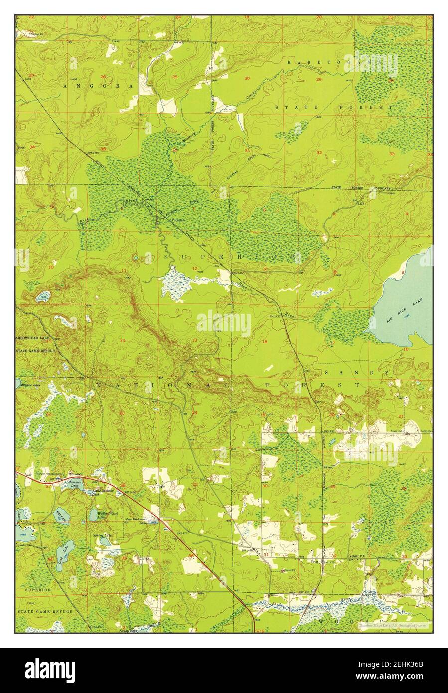 Britt map Cut Out Stock Images & Pictures Alamy