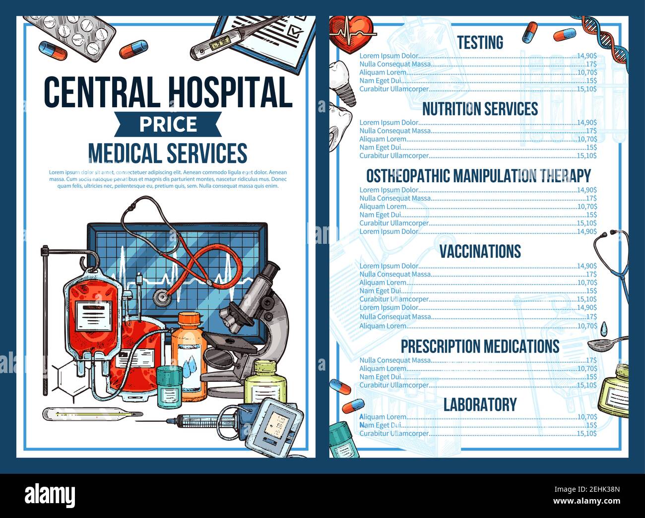 Hospital Price Lists at Sidney Head blog