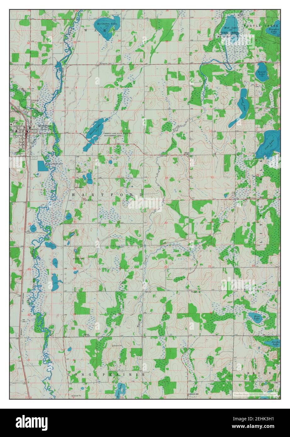 Map of browerville hires stock photography and images Alamy