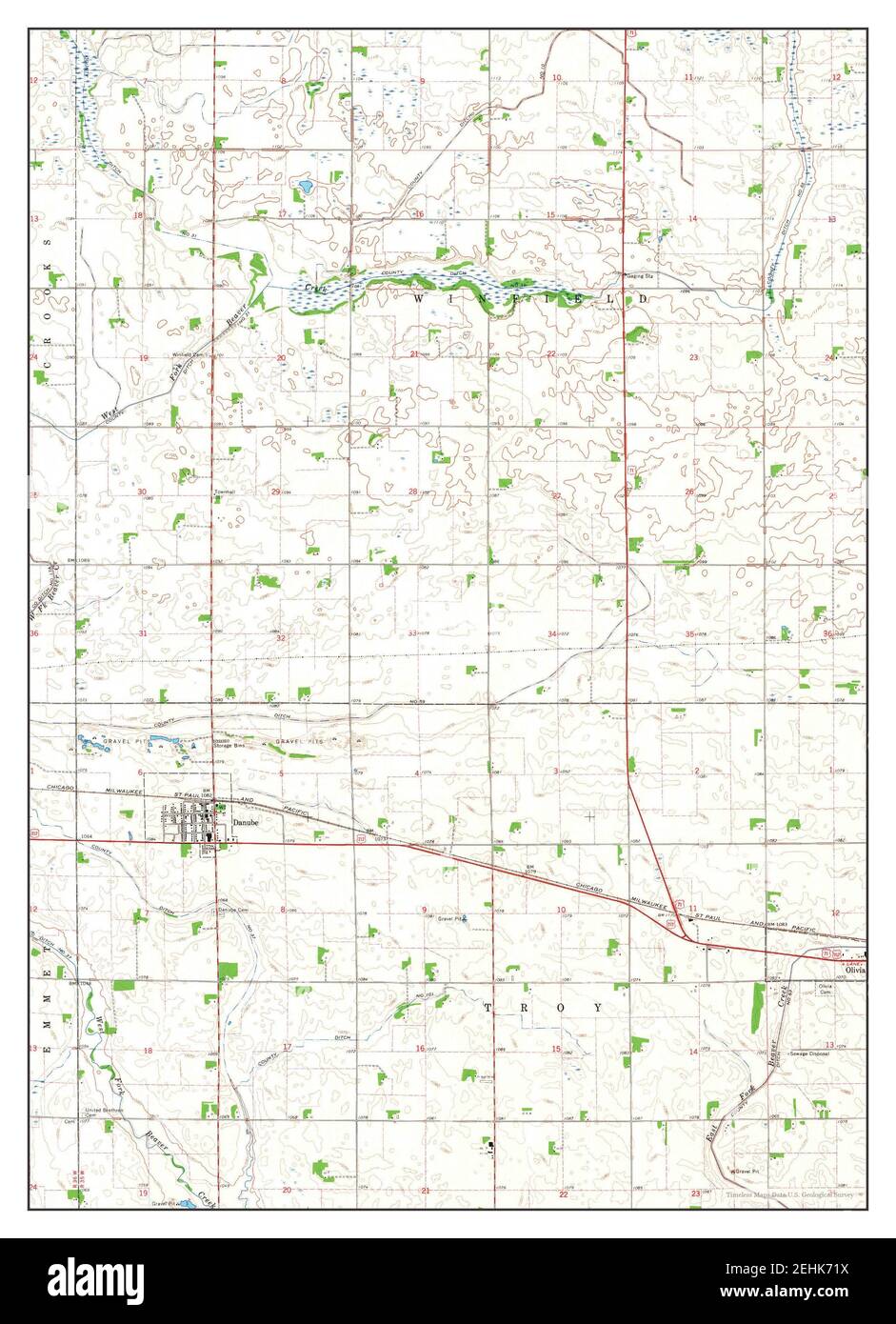 Danube old map hires stock photography and images Alamy