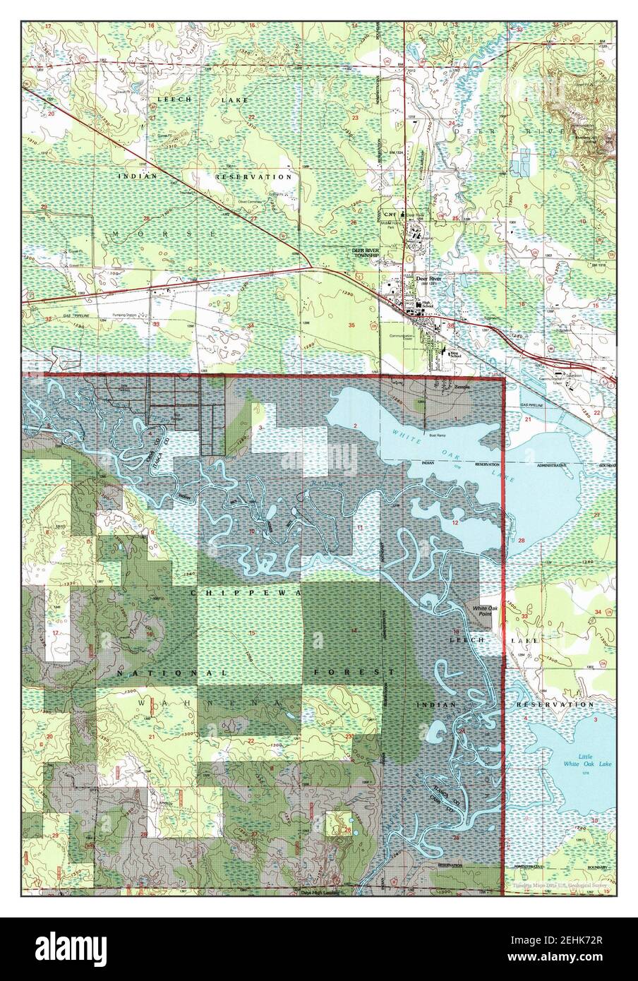 Map of deer river minnesota Cut - Deer River Minnesota Map 1996 124000 United States Of America By Timeless Maps Data Us Geological Survey 2EHK72R 
