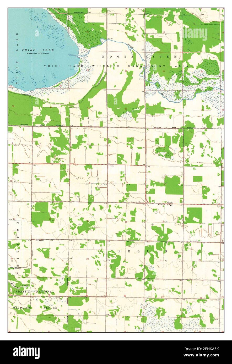 Map of gatzke Cut Out Stock Images & Pictures Alamy