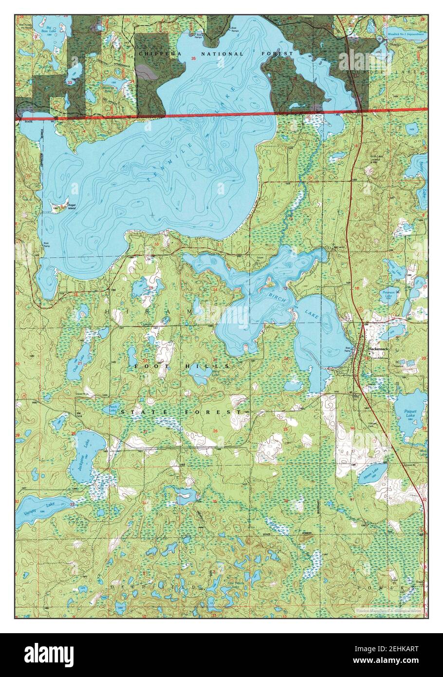 Old map of hackensack Cut Out Stock Images & Pictures Alamy