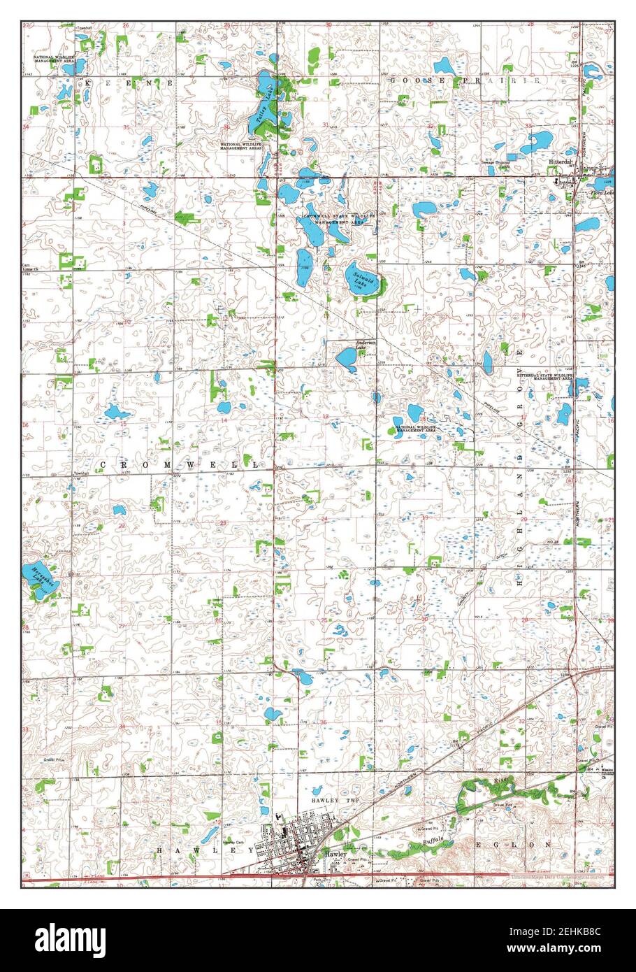 Hawley map hires stock photography and images Alamy