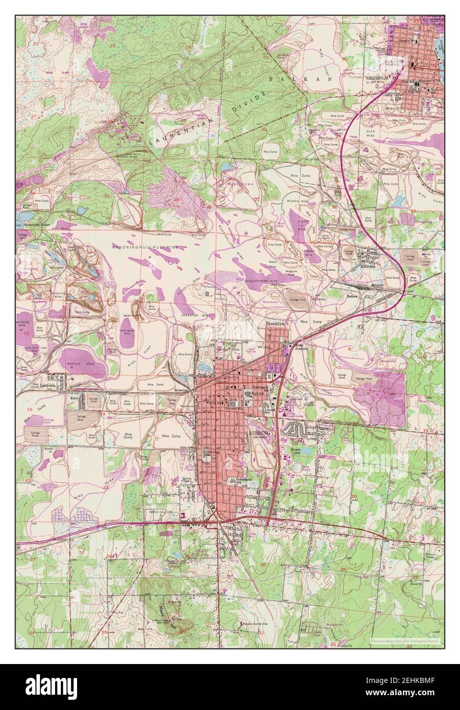 Hibbing map Cut Out Stock Images & Pictures Alamy