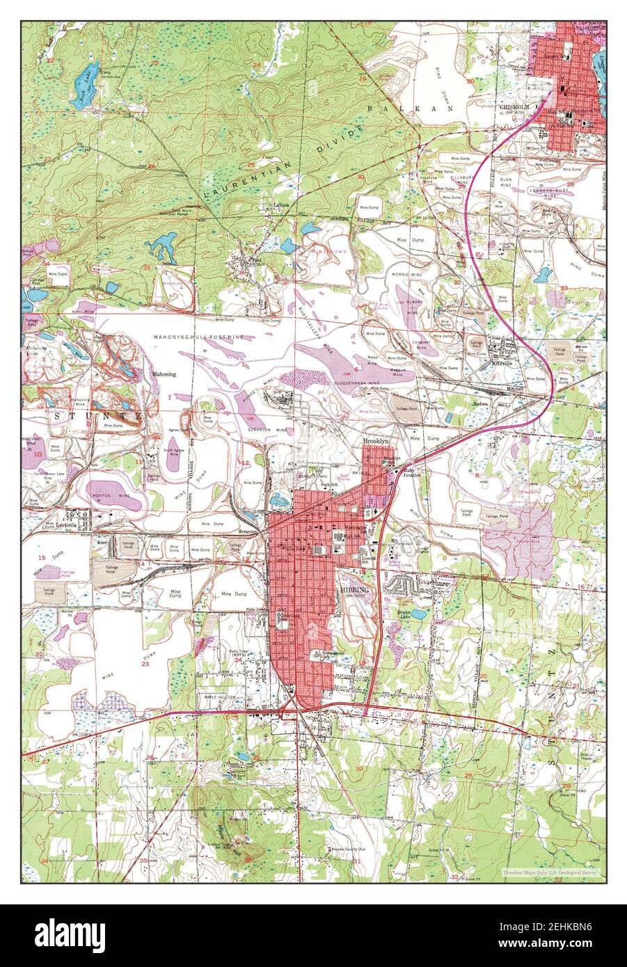 St Paul, Minnesota, map 1896, 1:62500, United States of America by Timeless  Maps, data U.S. Geological Survey Stock Photo - Alamy