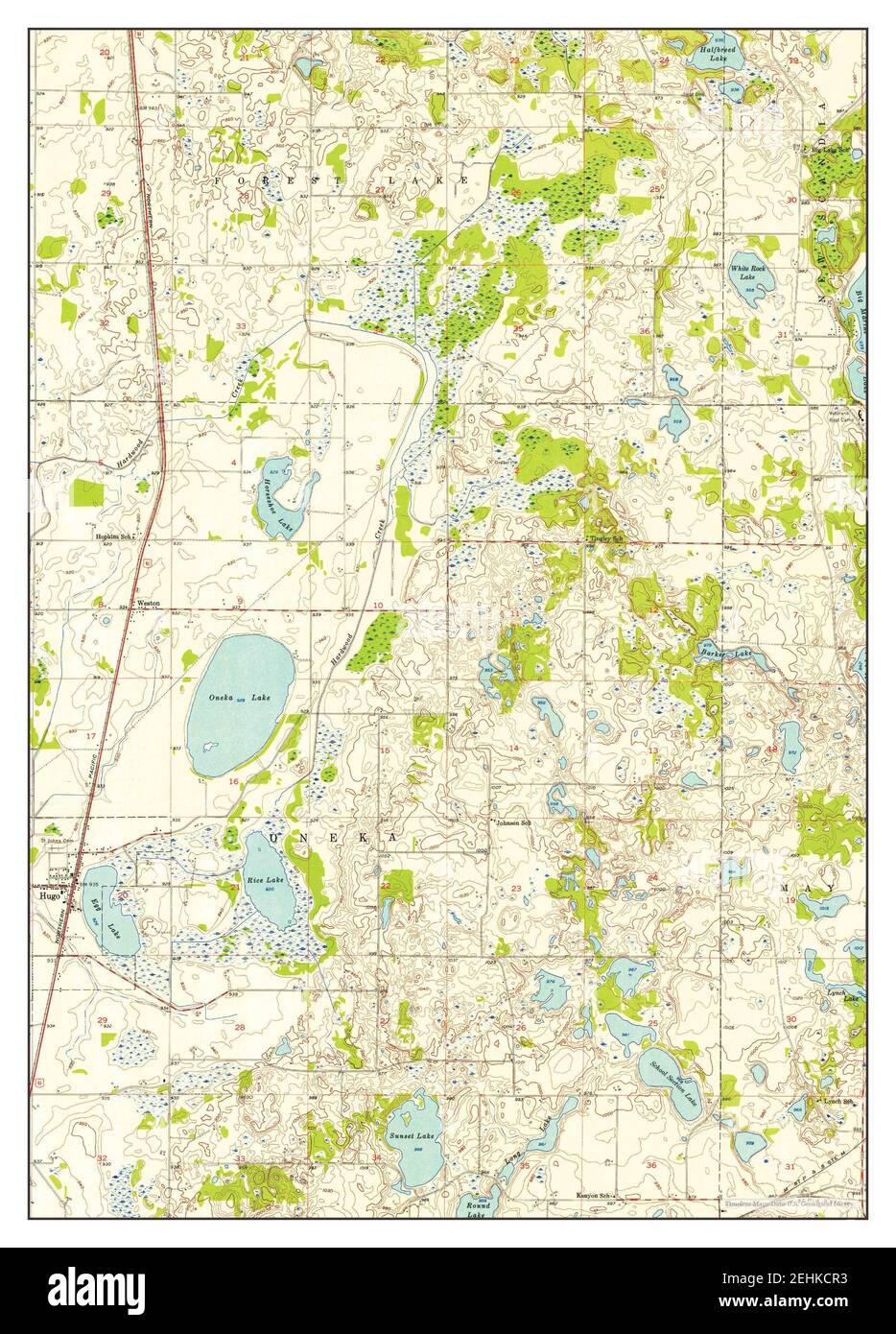 Map of hugo hi-res stock photography and images - Alamy