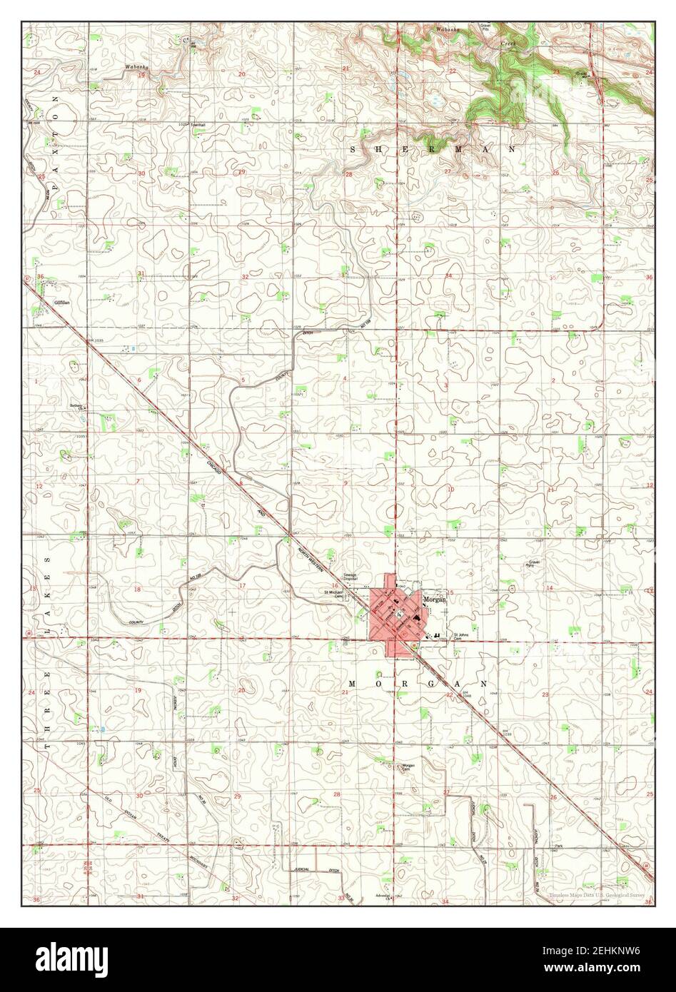 Minnesota, map 1983, 124000, United States of America by