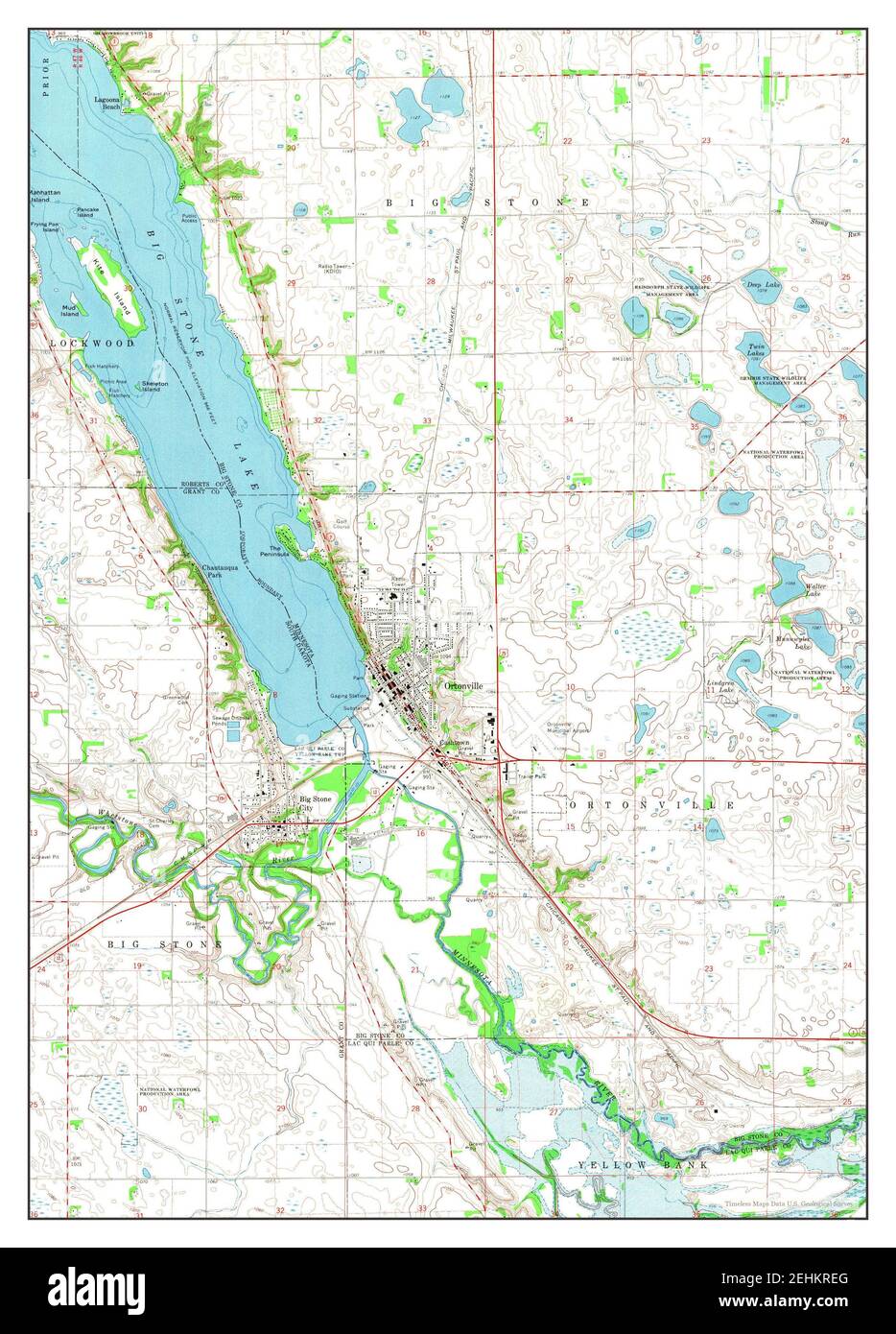 Map of ortonville hires stock photography and images Alamy