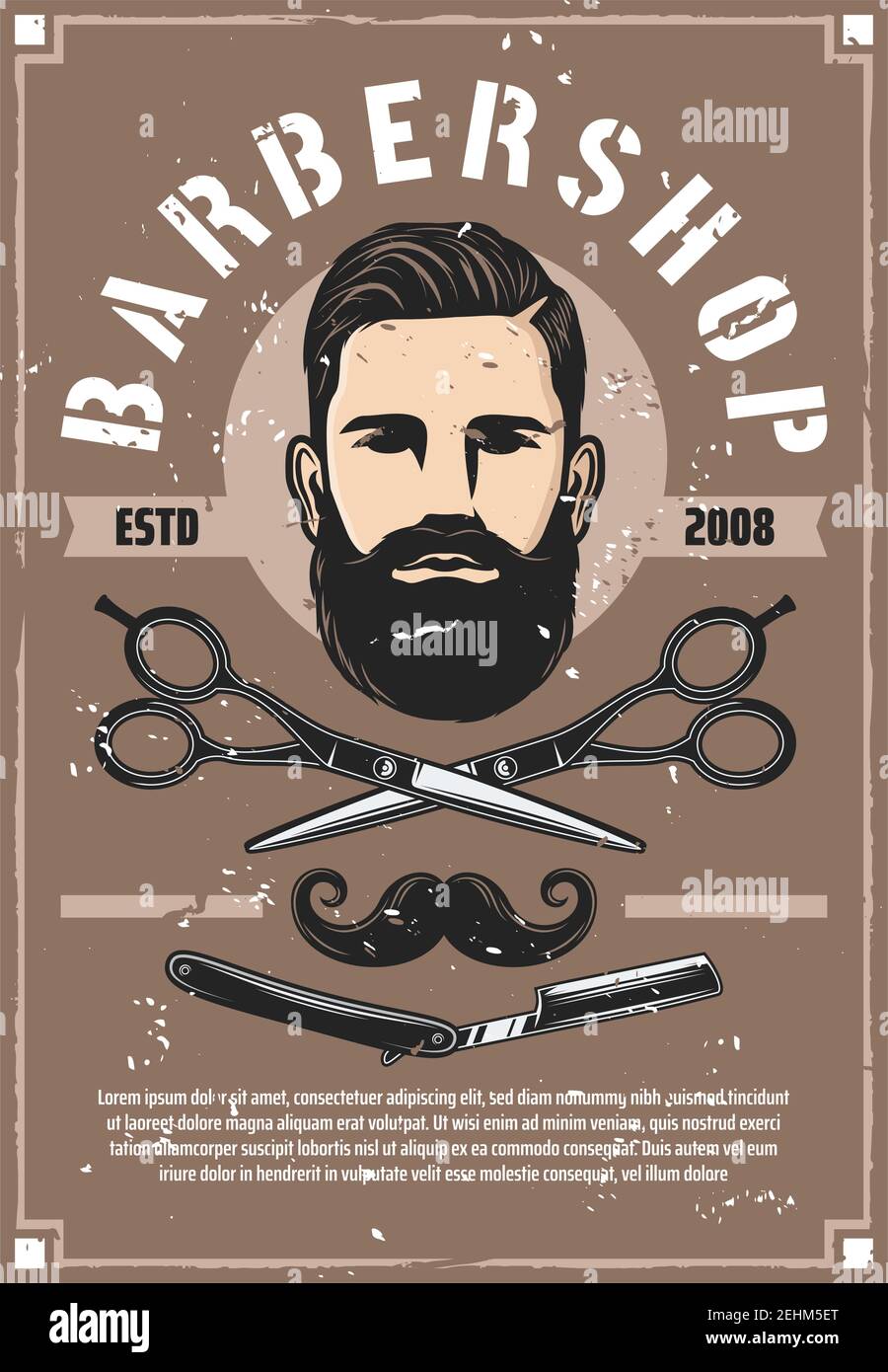 Antique poster Stock Vector Images Alamy