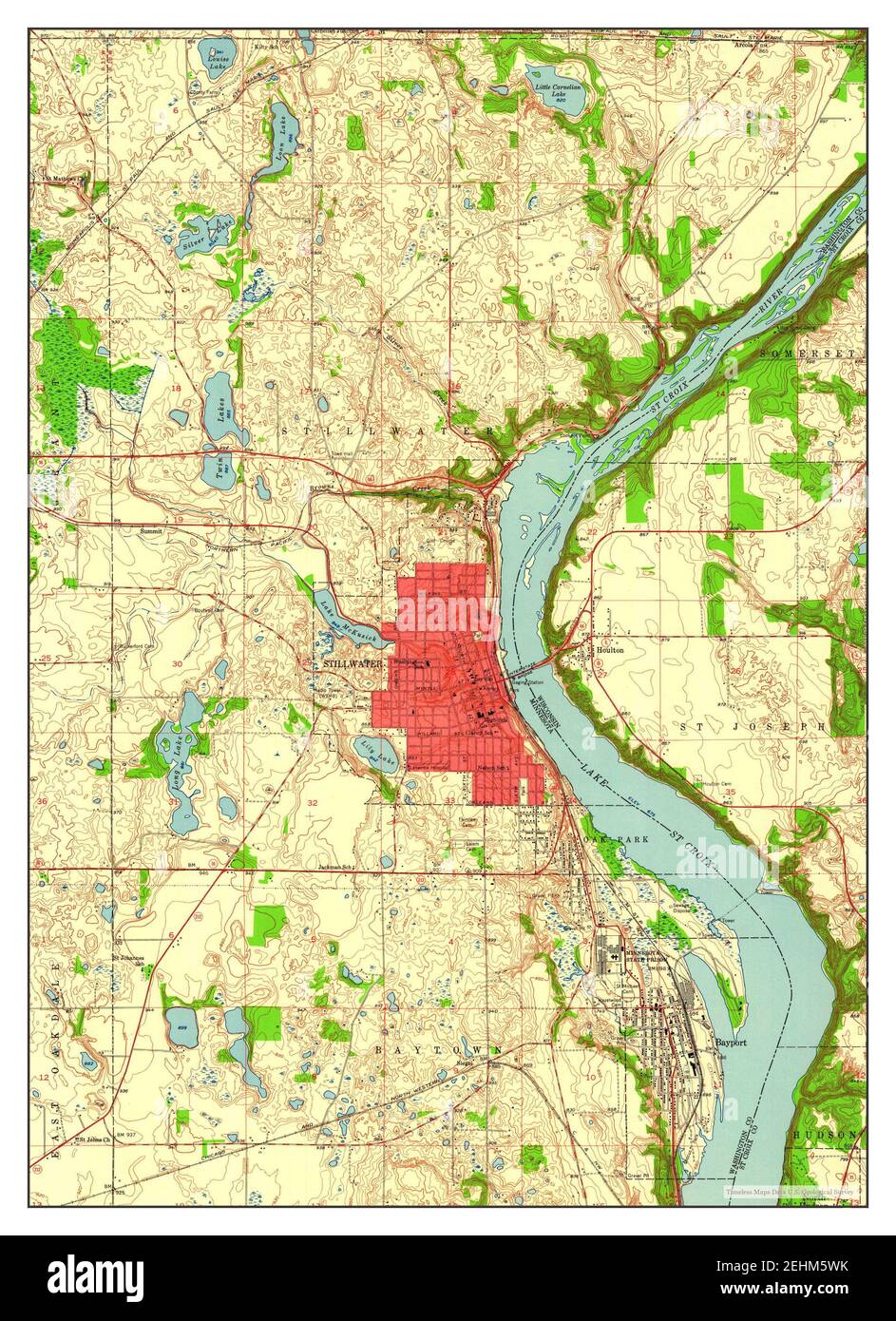 Stillwater map hires stock photography and images Alamy