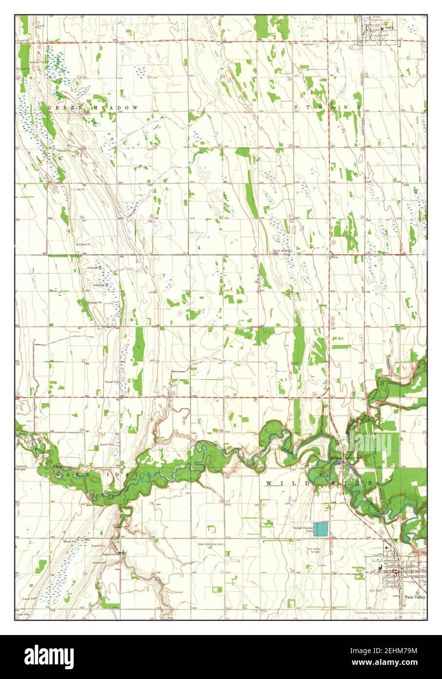 Map of twin valley hires stock photography and images Alamy