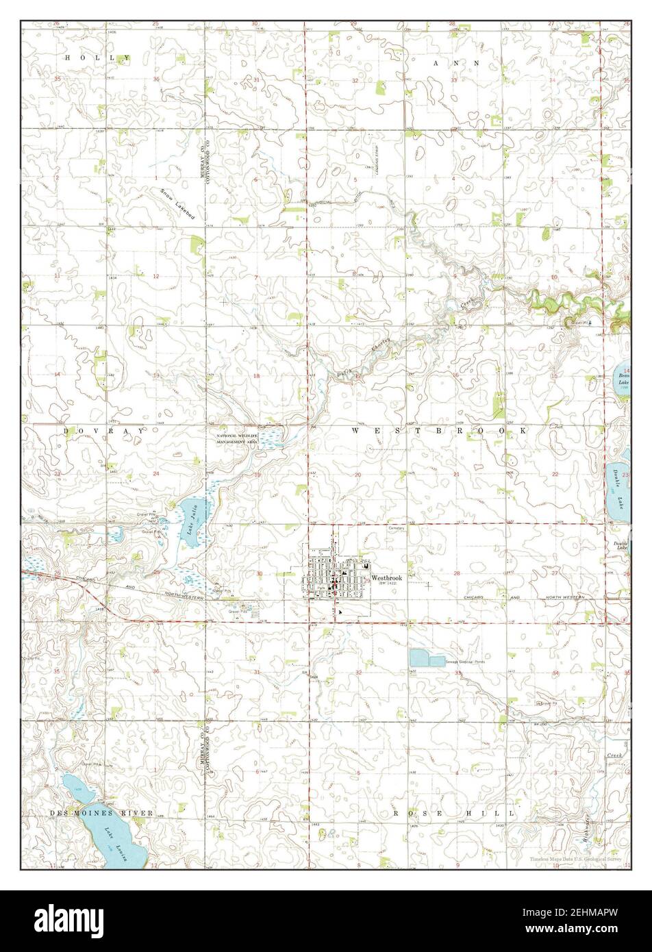 Westbrook map hires stock photography and images Alamy