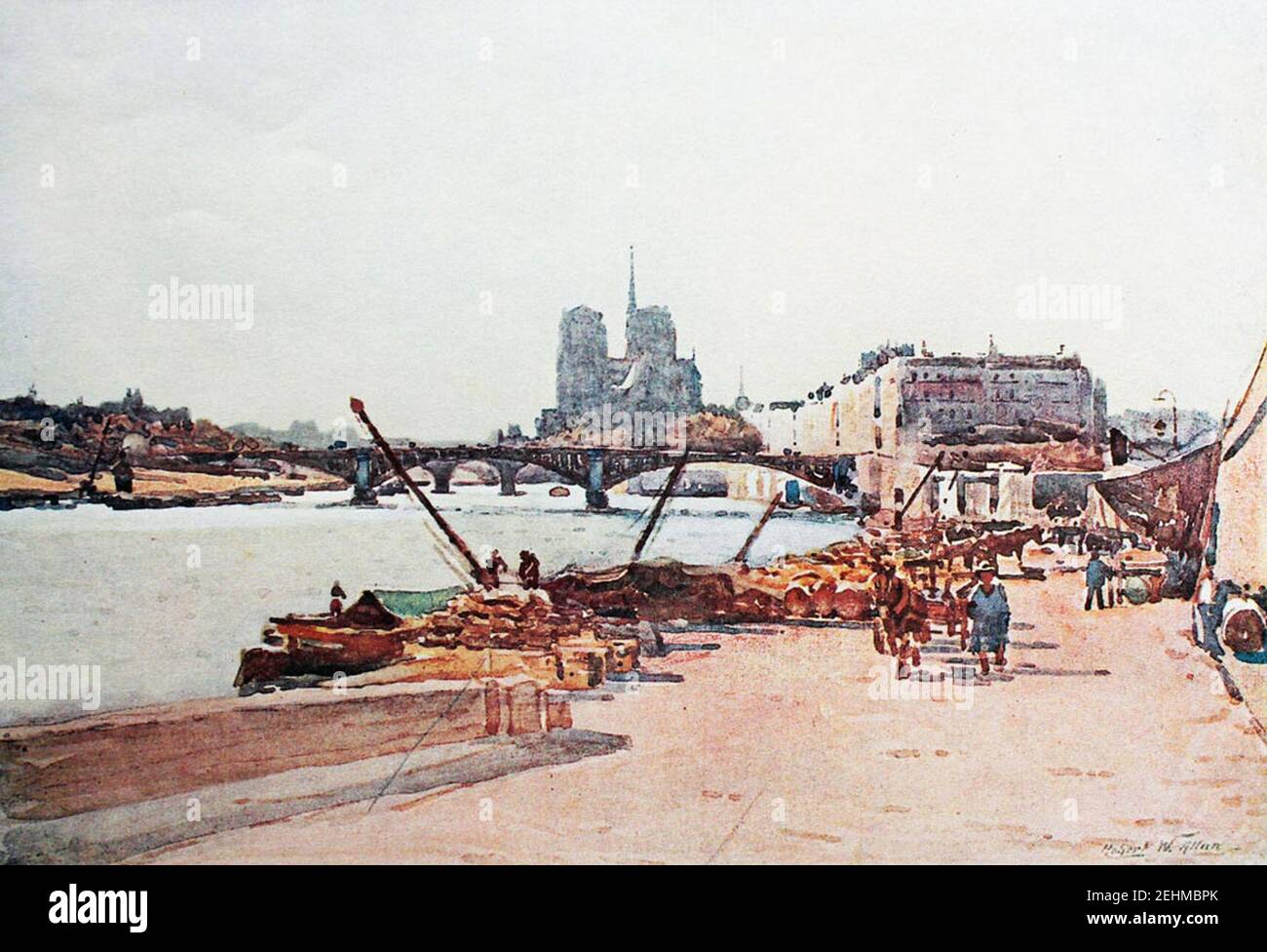 Paris c 1905 Stock Photo Alamy