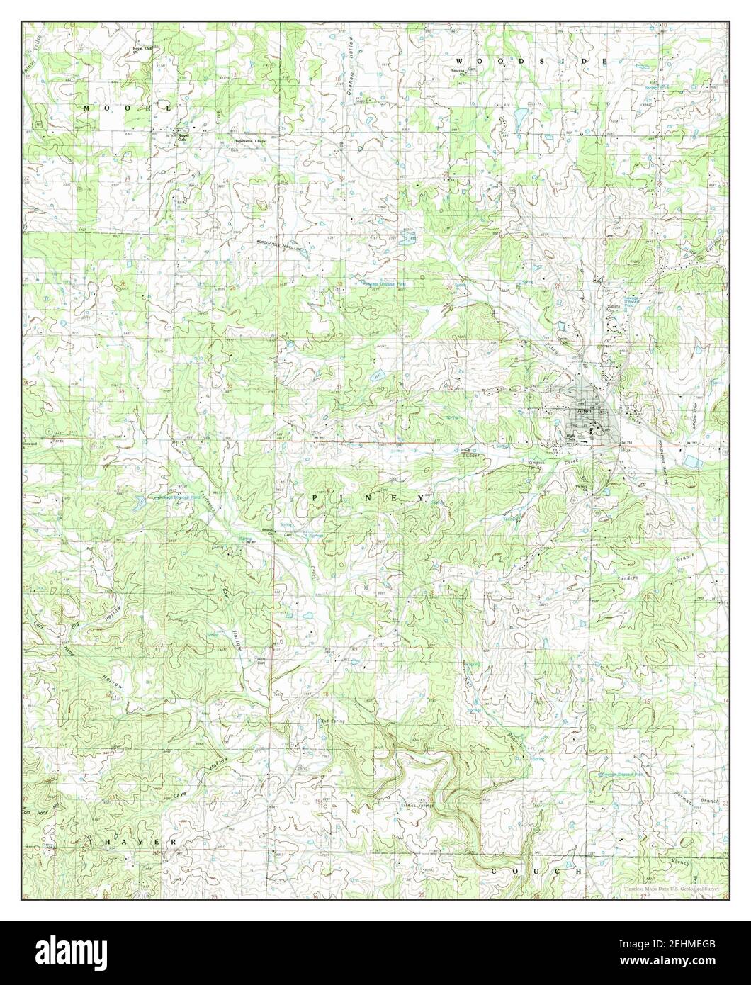 Map of alton missouri Cut Out Stock Images & Pictures Alamy