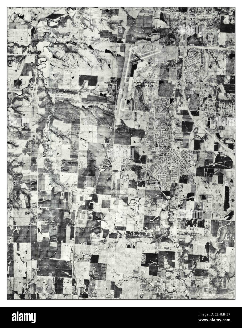 Belton, Missouri, map 1980, 124000, United States of America by