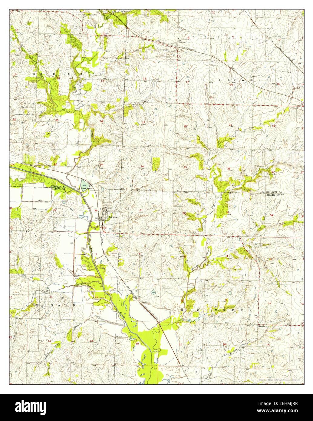 Map of blairstown hires stock photography and images Alamy