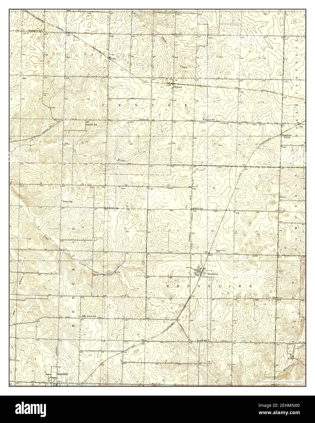 Map of brookline Cut Out Stock Images & Pictures Alamy