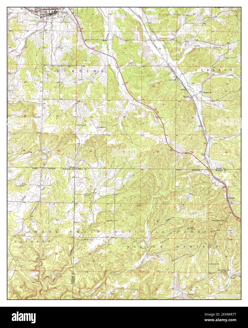 Map of cabool missouri hires stock photography and images Alamy