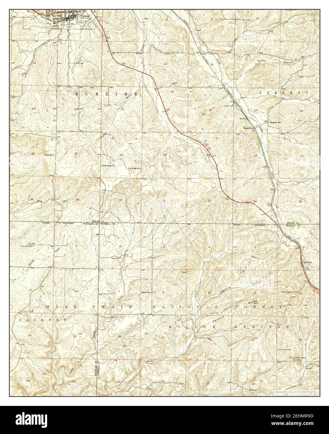 Map of cabool hires stock photography and images Alamy