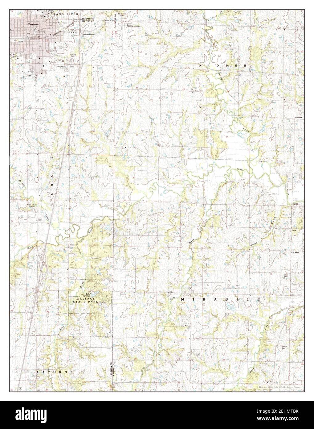 Map of cameron missouri hires stock photography and images Alamy