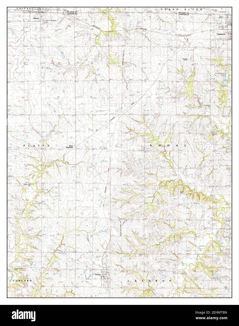 Cameron missouri map hires stock photography and images Alamy